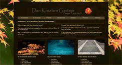Desktop Screenshot of denkreativegartner.dk